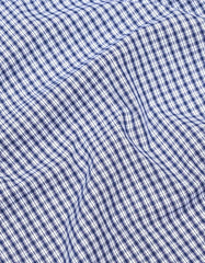 Check Navy Tailored Smart Fit Shirt FS1176SF-16