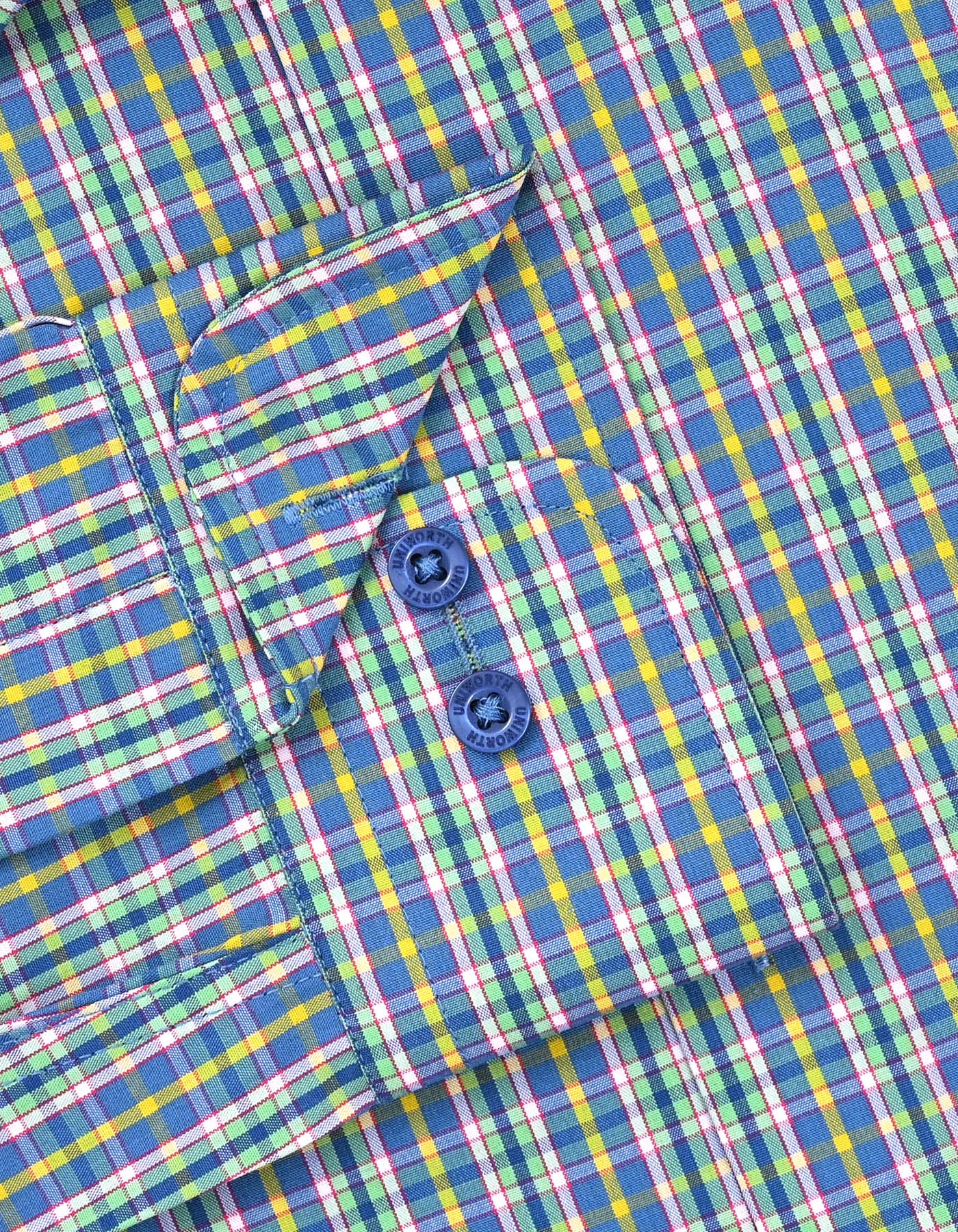 Check Yellow Classic Fit Shirt FS1179-1RF-15.5