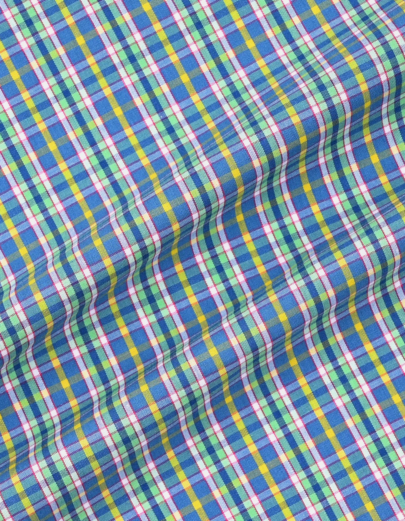 Check Yellow Tailored Smart Fit Shirt FS1179-1SF-16