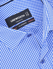 Check Sky Classic Fit Shirt FS1186RF-15