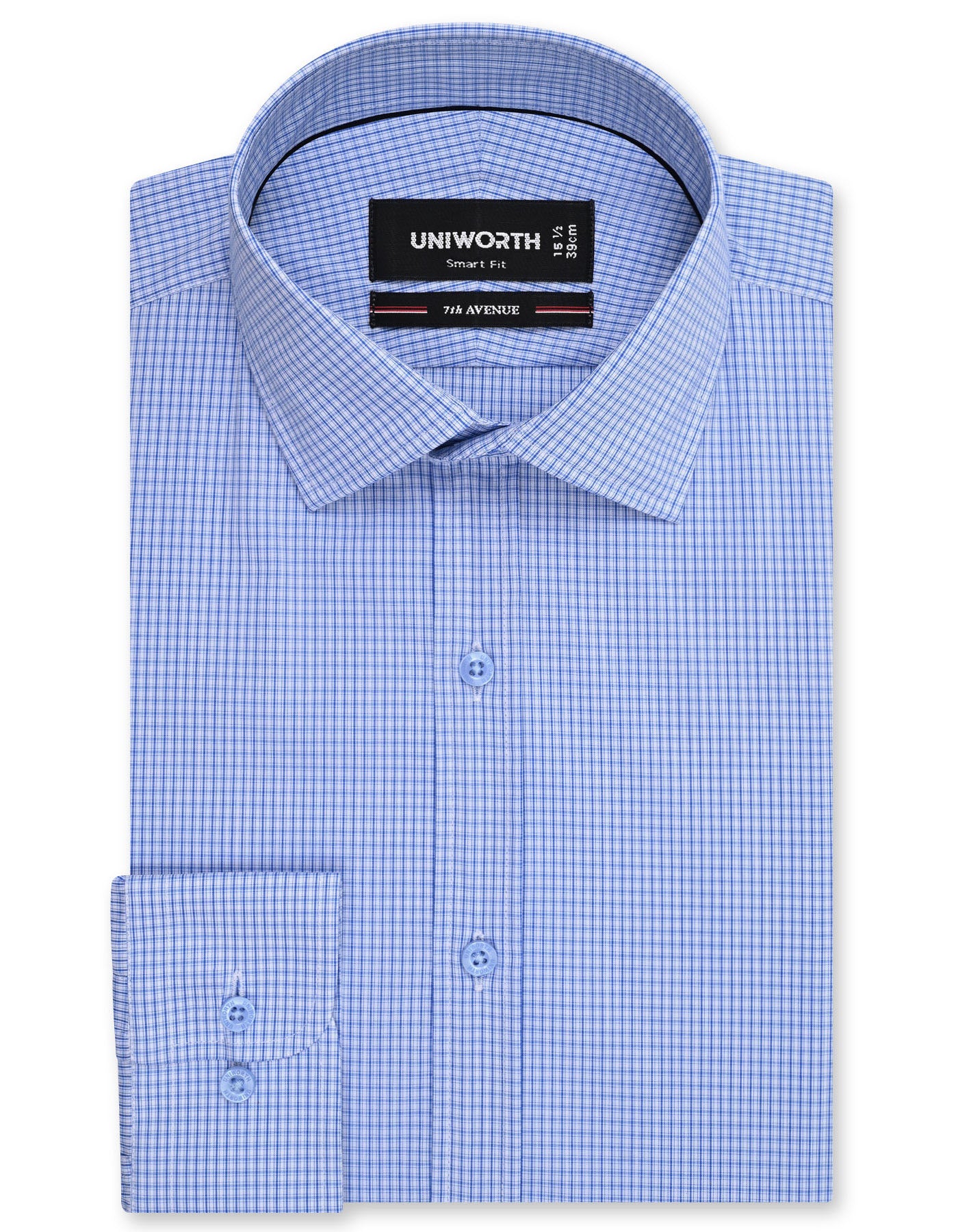 Check Sky Tailored Smart Fit Shirt FS1191SF-14.5