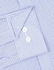 Check Blue Tailored Smart Fit Shirt FS1255-1SF-15.5