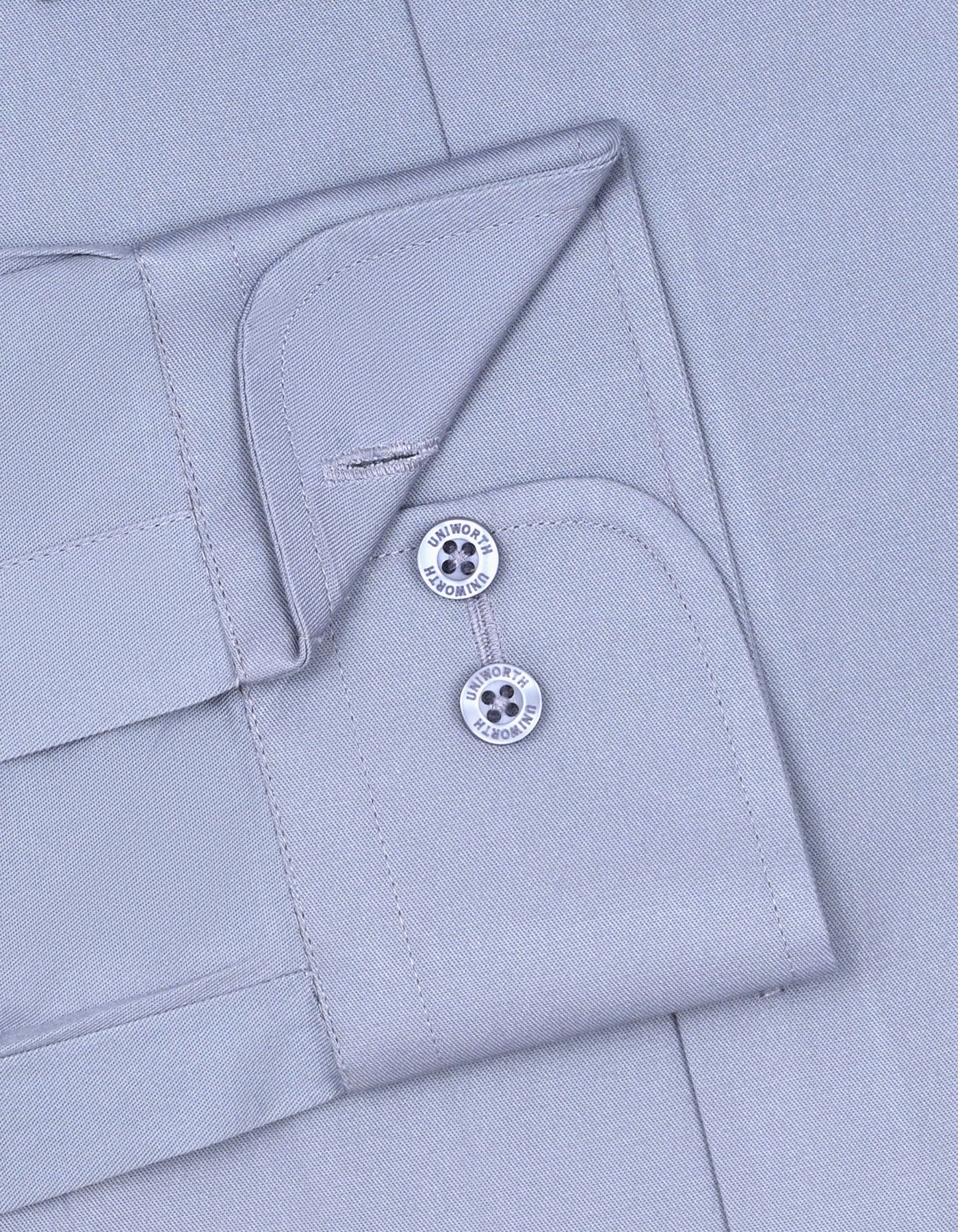 Plain Grey Classic Fit Shirt FS1312-5RF-15.5