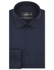 Plain Navy Tailored Smart Fit Shirt FS1314-8SF-14.5