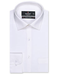 Plain Off White Tailored Smart Fit Shirt FS1315-6SF-14.5