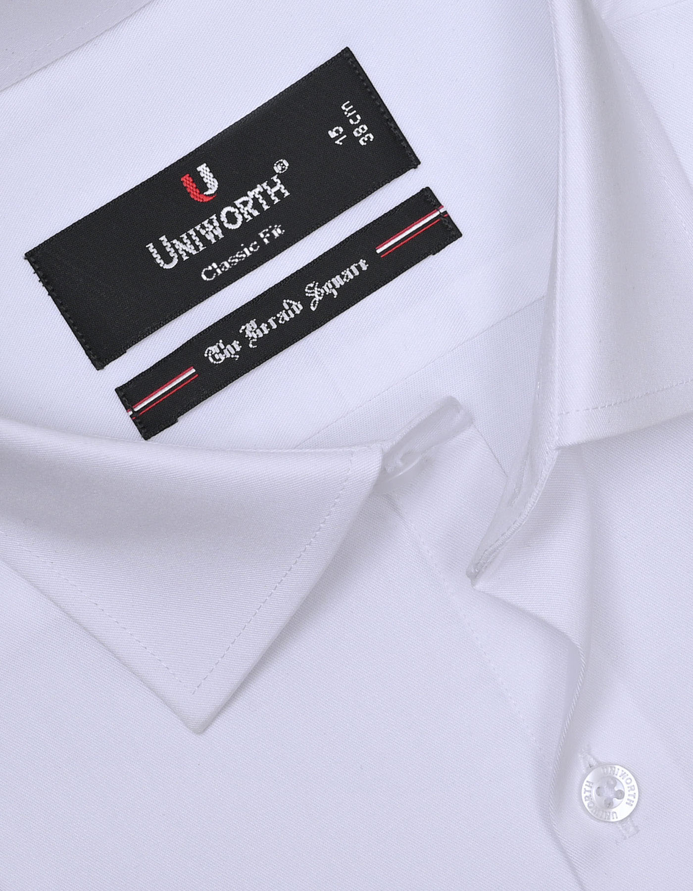 Plain White Classic Fit Shirt FS1316-21RF-15