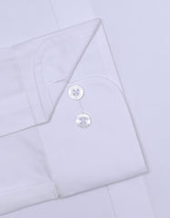 Plain White Tailored Smart Fit Shirt FS1316-21SF-15.5