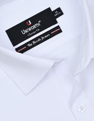Plain White Classic Fit Shirt FS1316-22RF-15