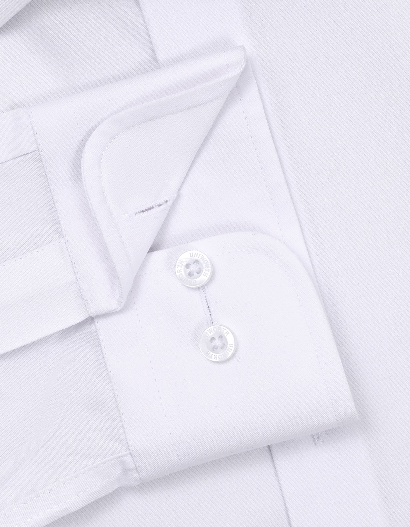 Plain White Classic Fit Shirt FS1316-23RF-15.5