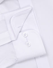 Plain White Classic Fit Shirt FS1316-23RF-15.5