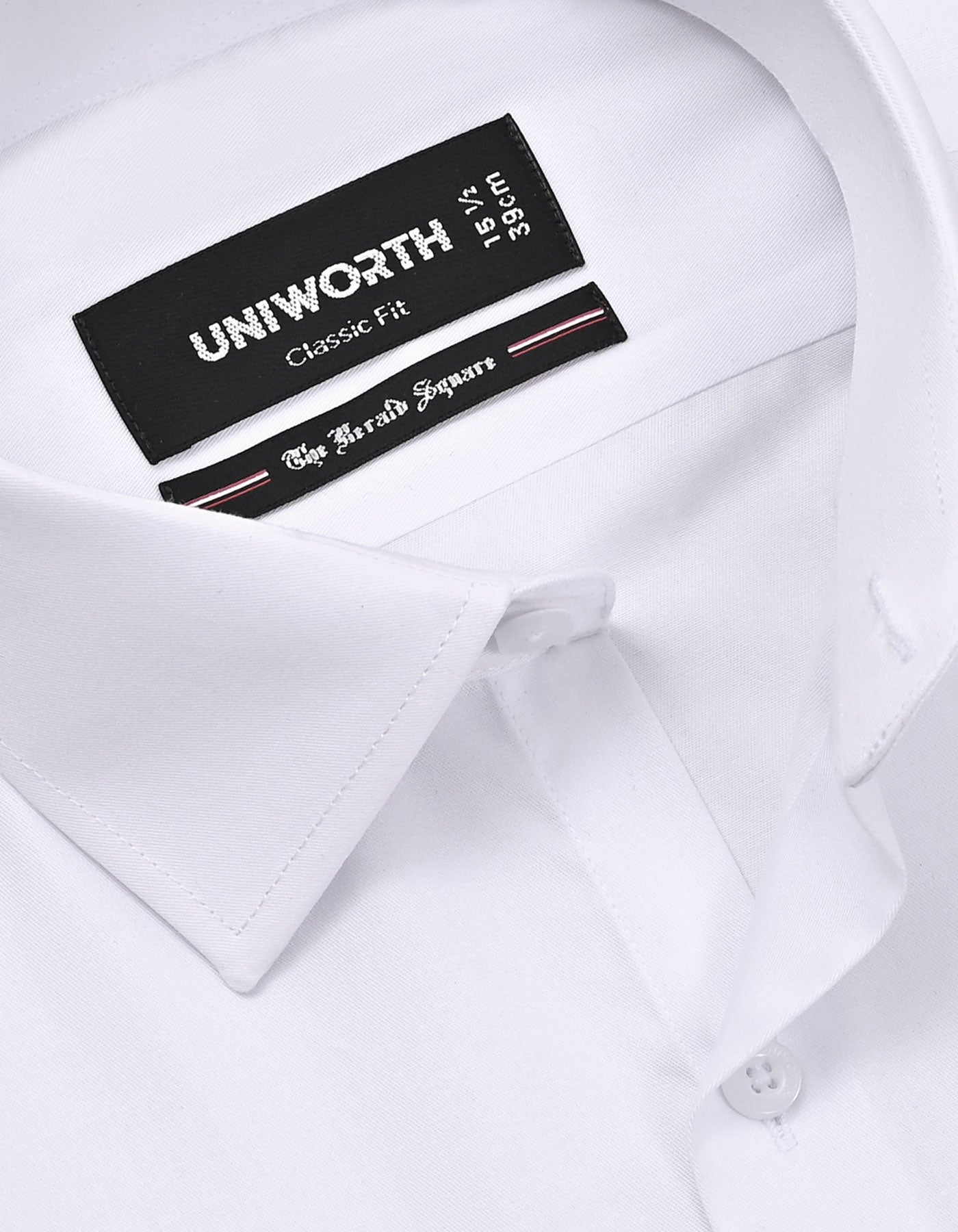 Plain White Classic Fit Shirt FS1316-23RF-15