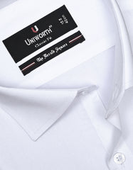 Plain White Classic Fit Shirt FS1316-4RD-15