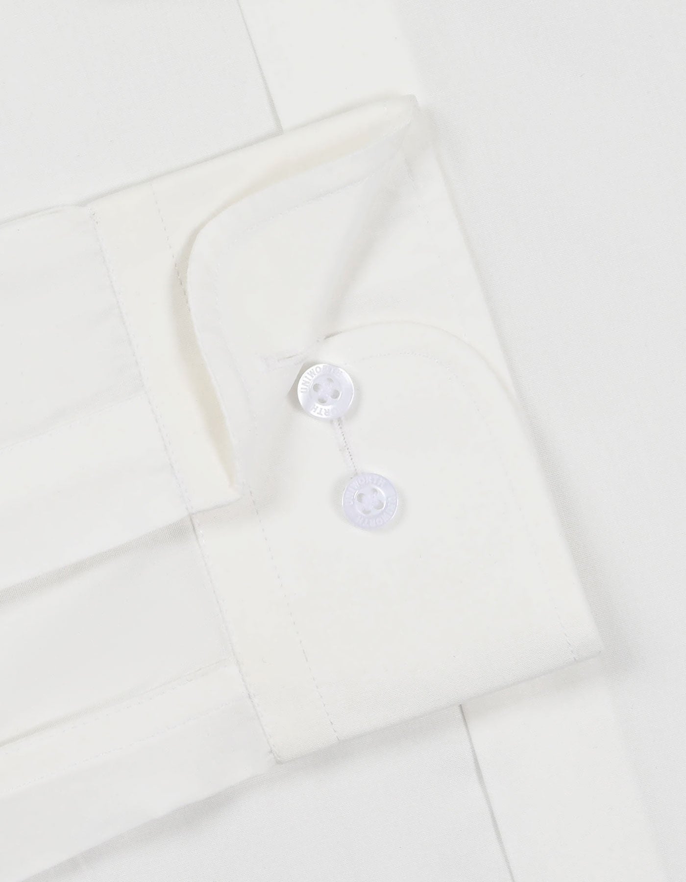 Plain Off White Classic Fit Shirt FS1319-6RF-15.5