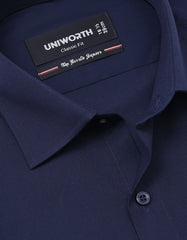 Plain Navy Classic Fit Shirt FS1320-3RF-15