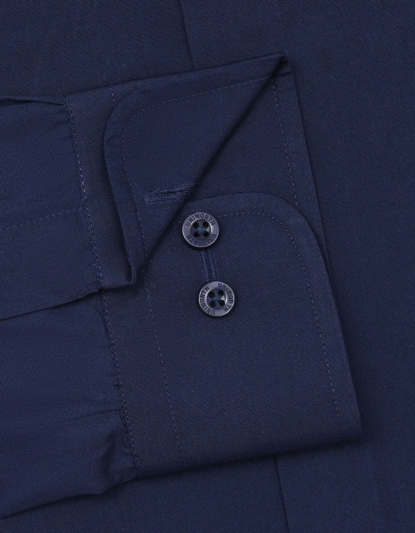 Plain Navy Tailored Smart Fit Shirt FS1320-3SF-15.5