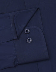 Plain Navy Tailored Smart Fit Shirt FS1320-3SF-15.5