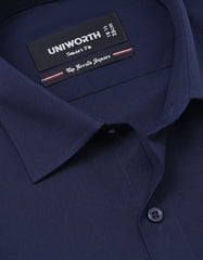Plain Navy Tailored Smart Fit Shirt FS1320-3SF-15