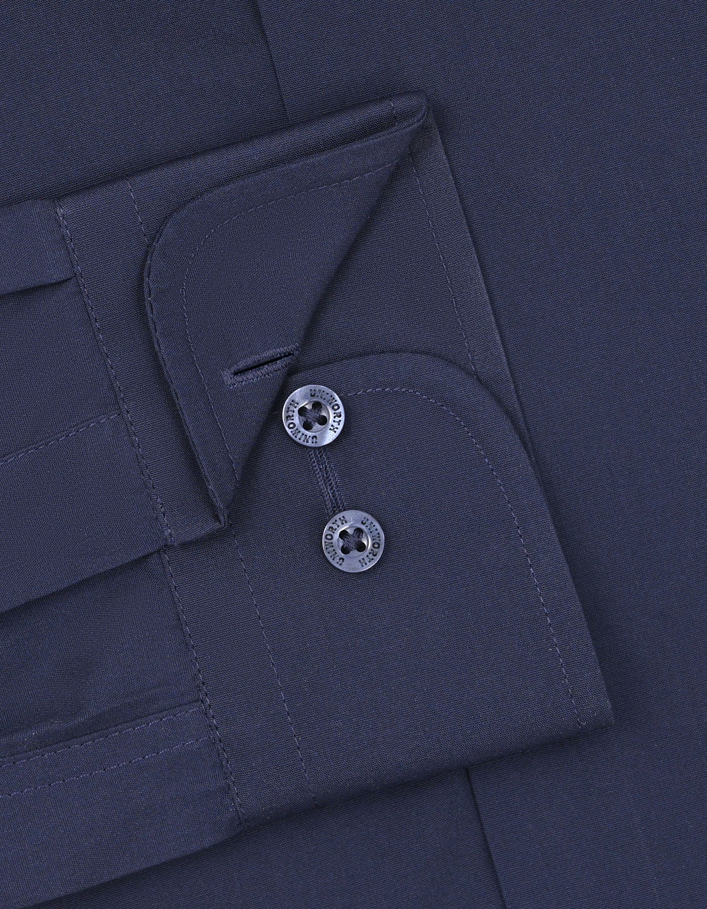 Plain Navy Tailored Smart Fit Shirt FS1320-4SF-15.5