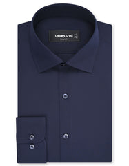 Plain Navy Tailored Smart Fit Shirt FS1320-4SF-14.5