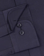 Plain Black Classic Fit Shirt FS1324-4RF-15.5