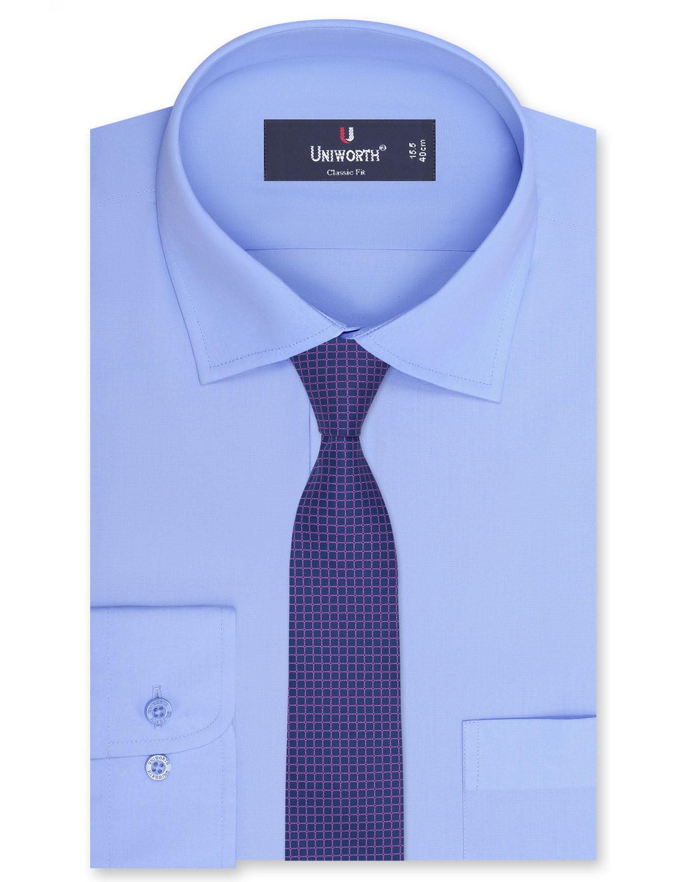 Plain Sky Regular Fit Shirt FS1325-1RF-15.5