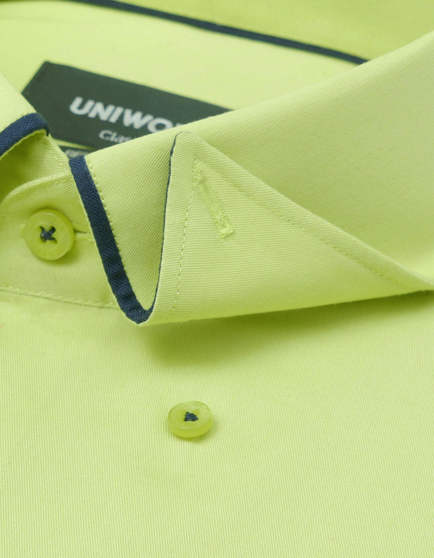 Plain Lemon Classic Fit Shirt FS1332-2RF-15.5