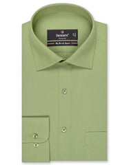 Plain D Olive Classic Fit Shirt FS1333-1RF-14.5