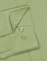 Plain D Olive Tailored Smart Fit Shirt FS1333-1SF-15.5