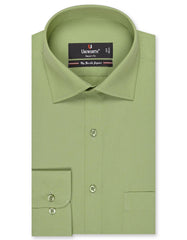 Plain D Olive Tailored Smart Fit Shirt FS1333-1SF-14.5