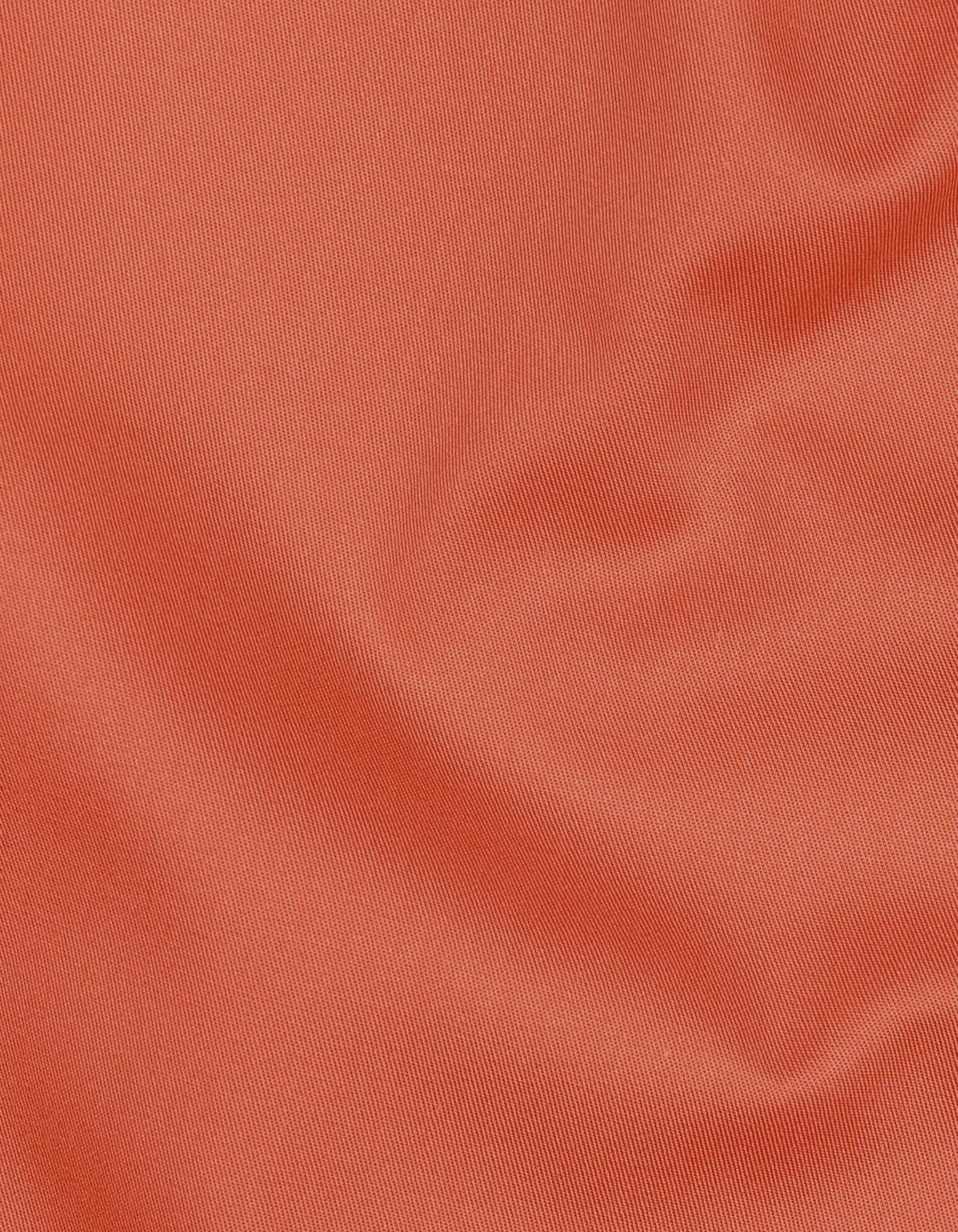 Plain Orange Classic Fit Shirt FS1350RF-16
