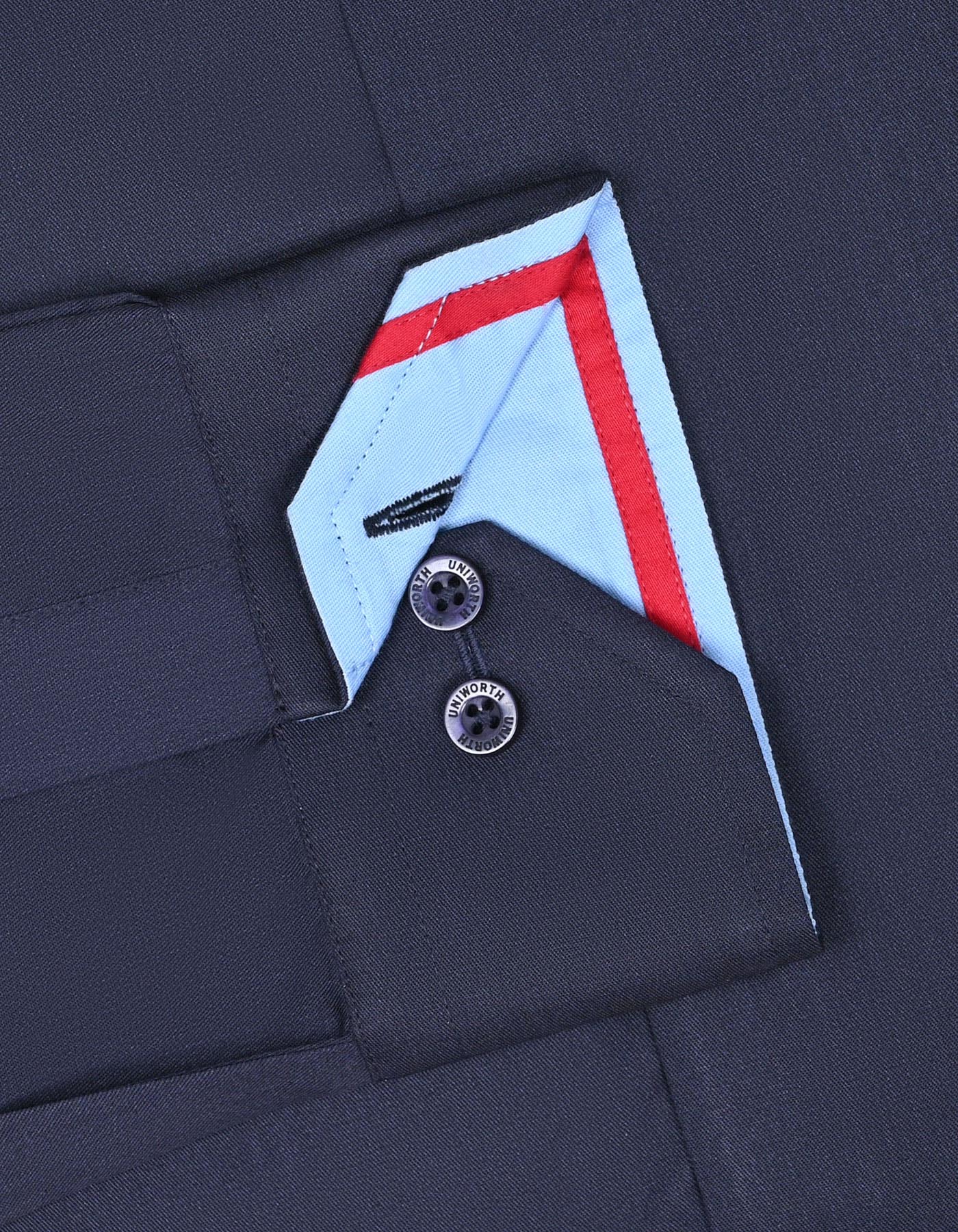 Plain Navy Classic Fit Shirt FS1573RF-15.5