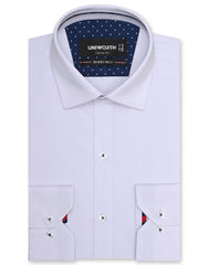 Plain White Classic Fit Shirt FS1594RF-14.5