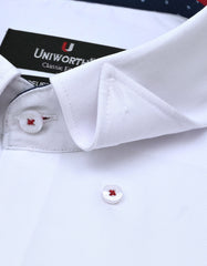 Plain White Classic Fit Shirt FS1596-1RF-15.5