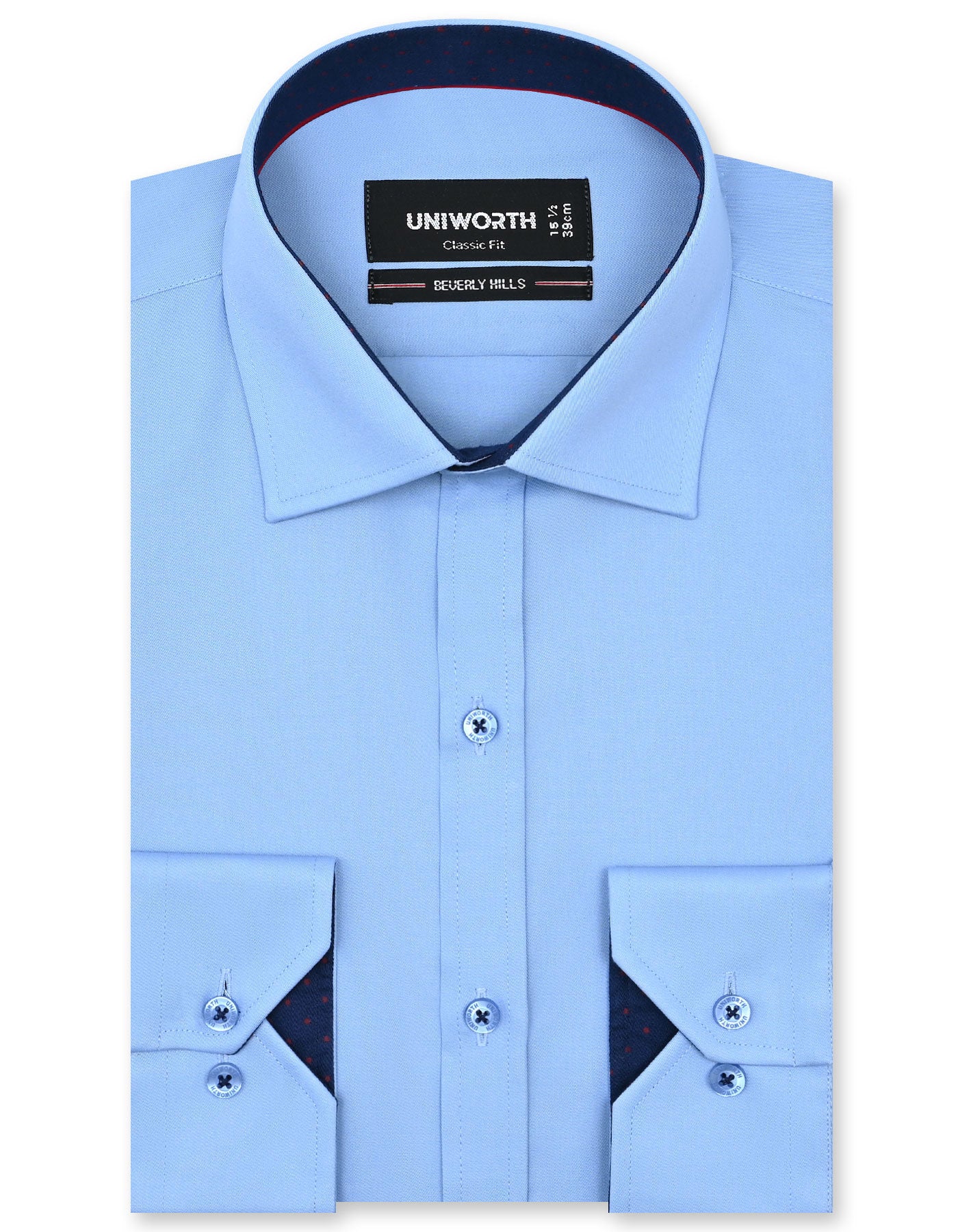 Plain Sky Classic Fit Shirt FS1598-1RF-14.5