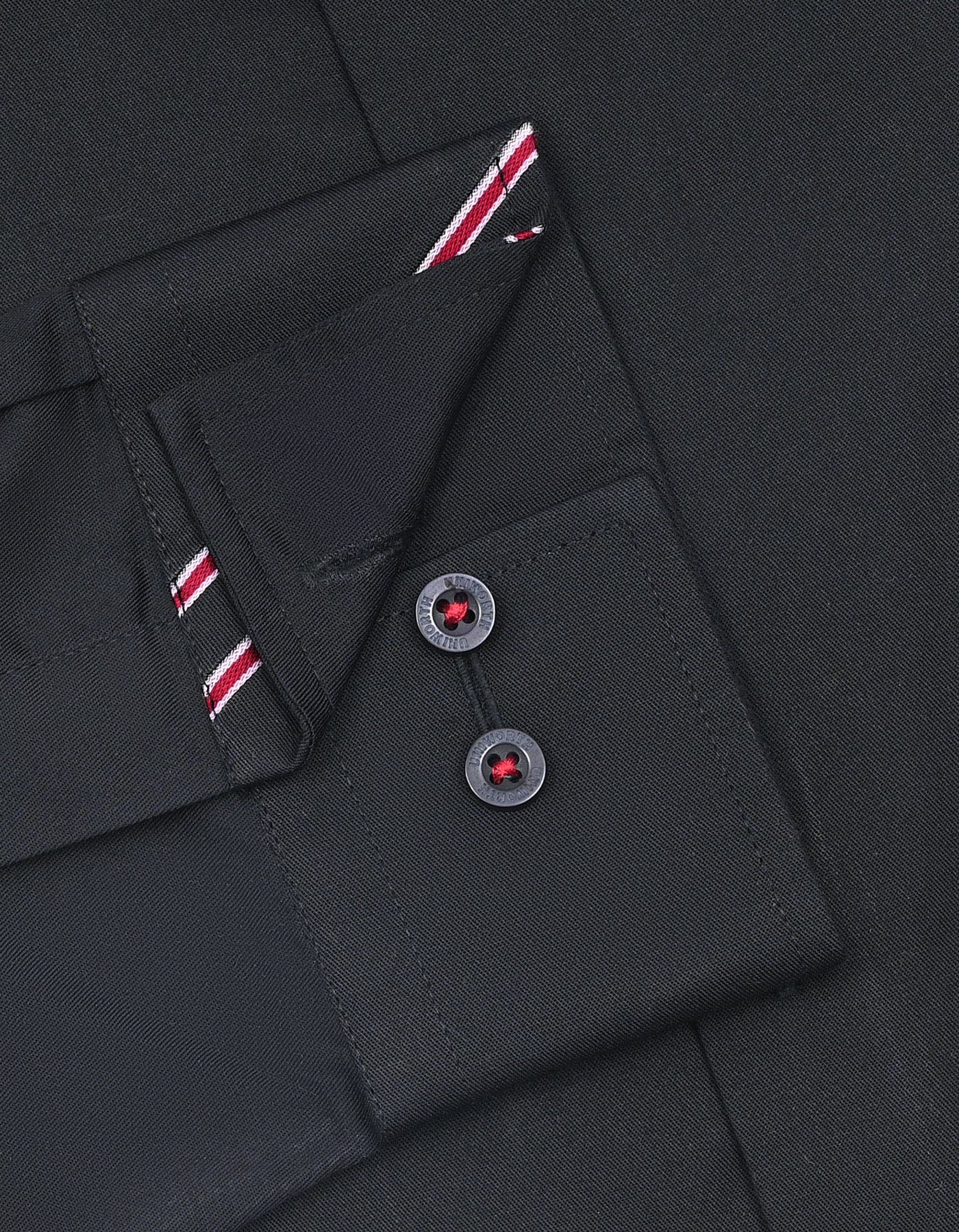 Plain Black Classic Fit Shirt FS1600-2RF-15.5