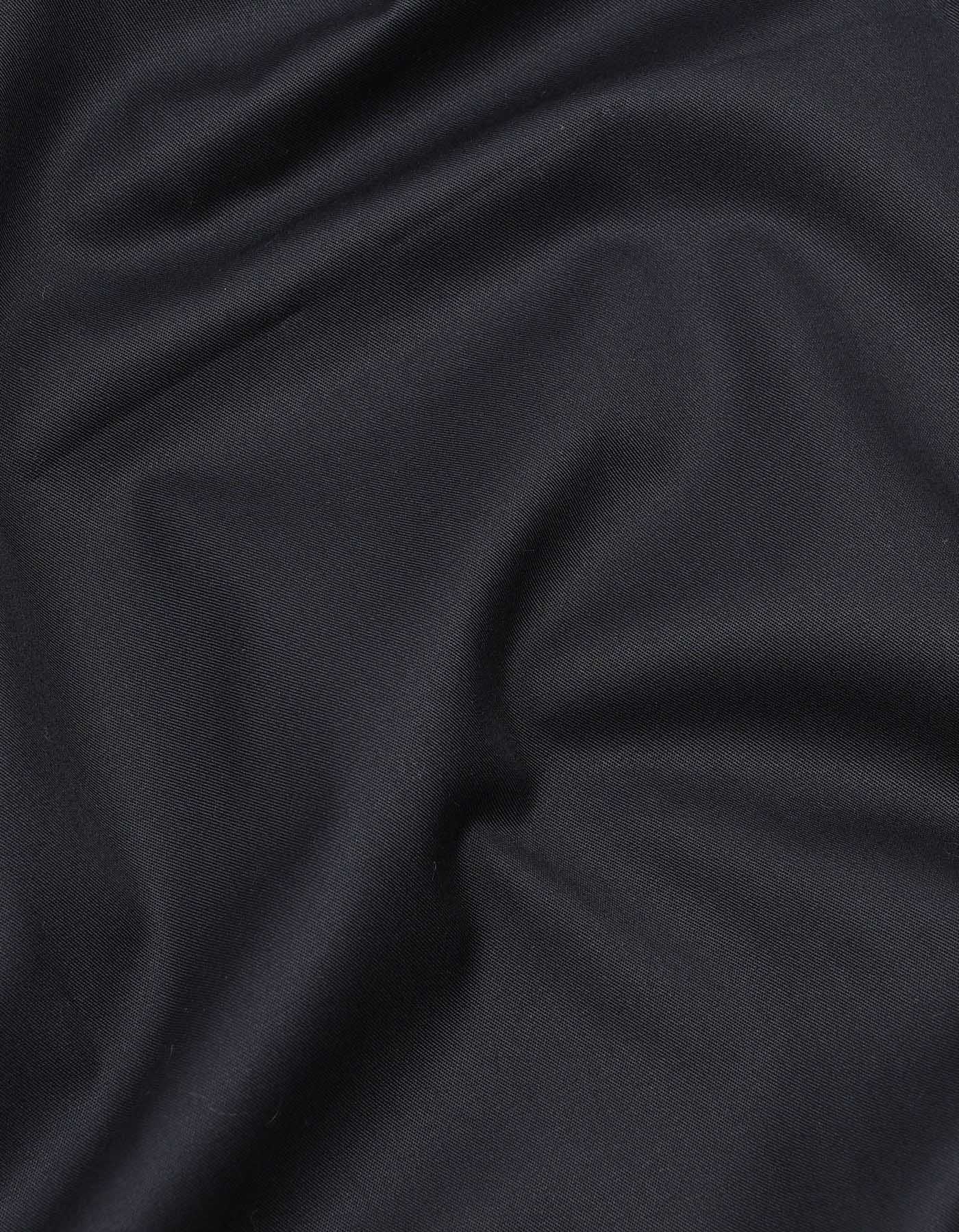 Plain Black Tailored Smart Fit Shirt FS1600-2SF-16