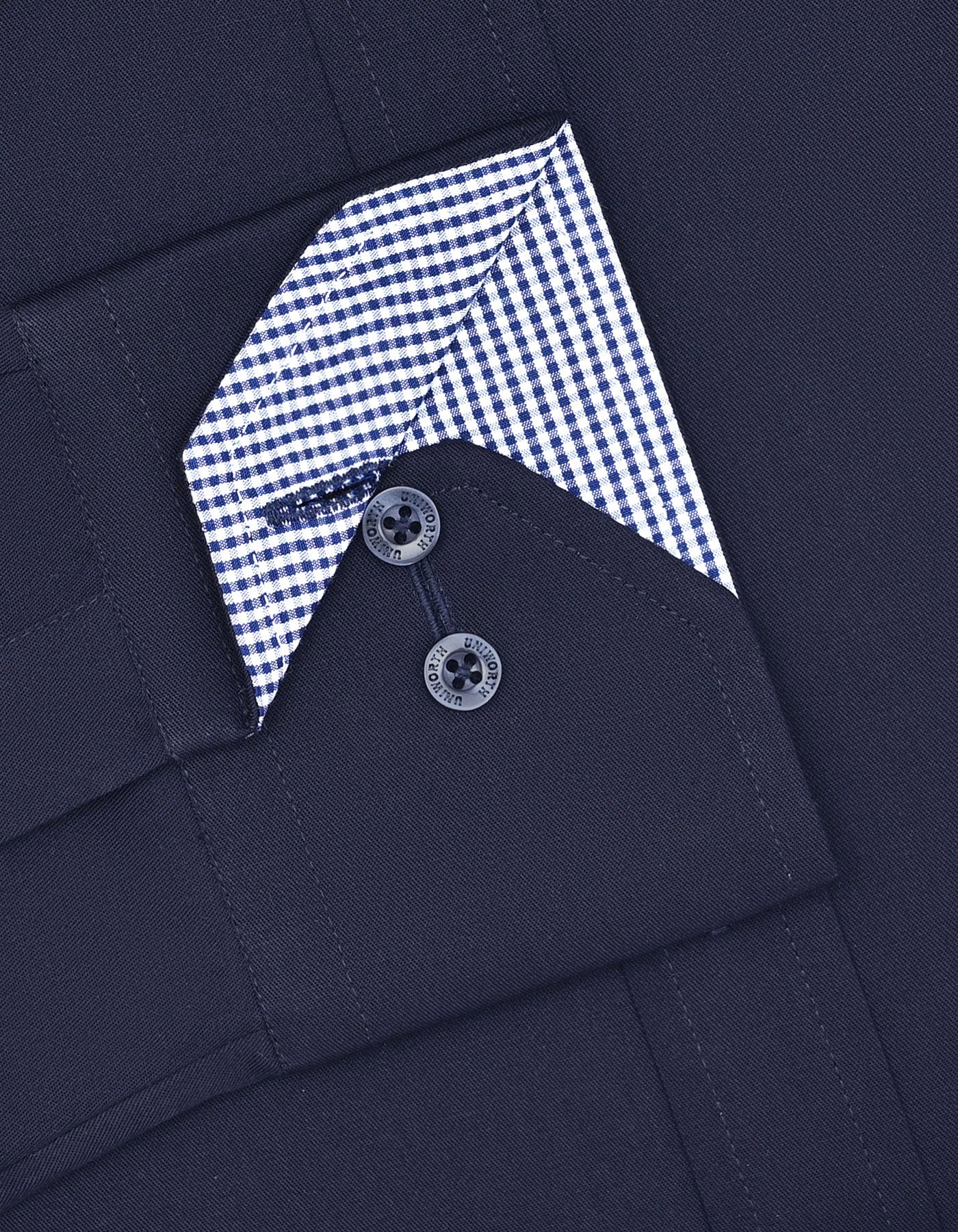 Plain Navy Tailored Smart Fit Shirt FS1601-3SF-15.5