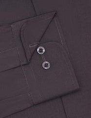 Plain Chocolate Classic Fit Shirt FS1610-2RF-15.5
