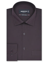 Plain Chocolate Classic Fit Shirt FS1610-2RF-14.5