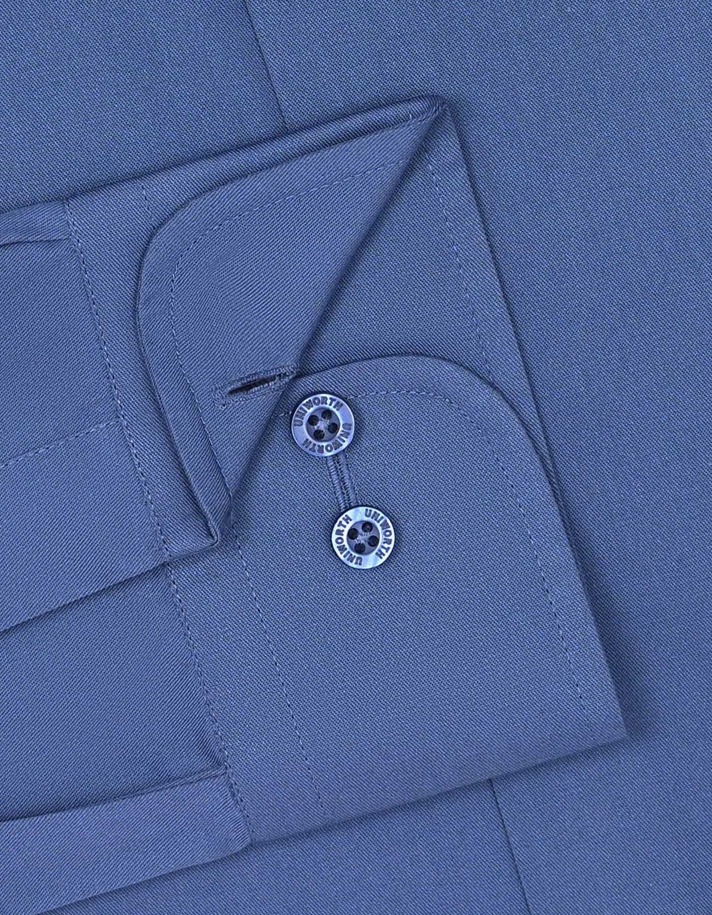 Plain M Blue Classic Fit Shirt FS1621RF-15.5