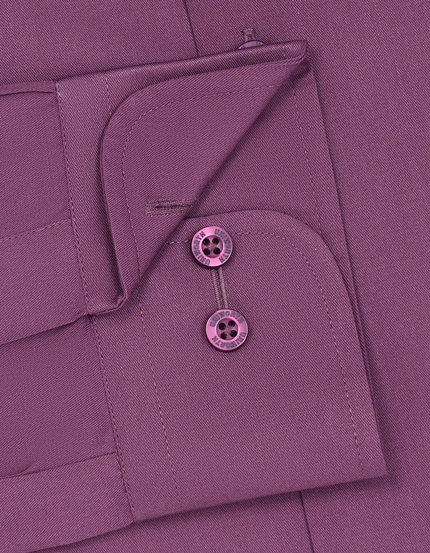 Plain Plum Smart Fit Shirt FS1622SF-15.5