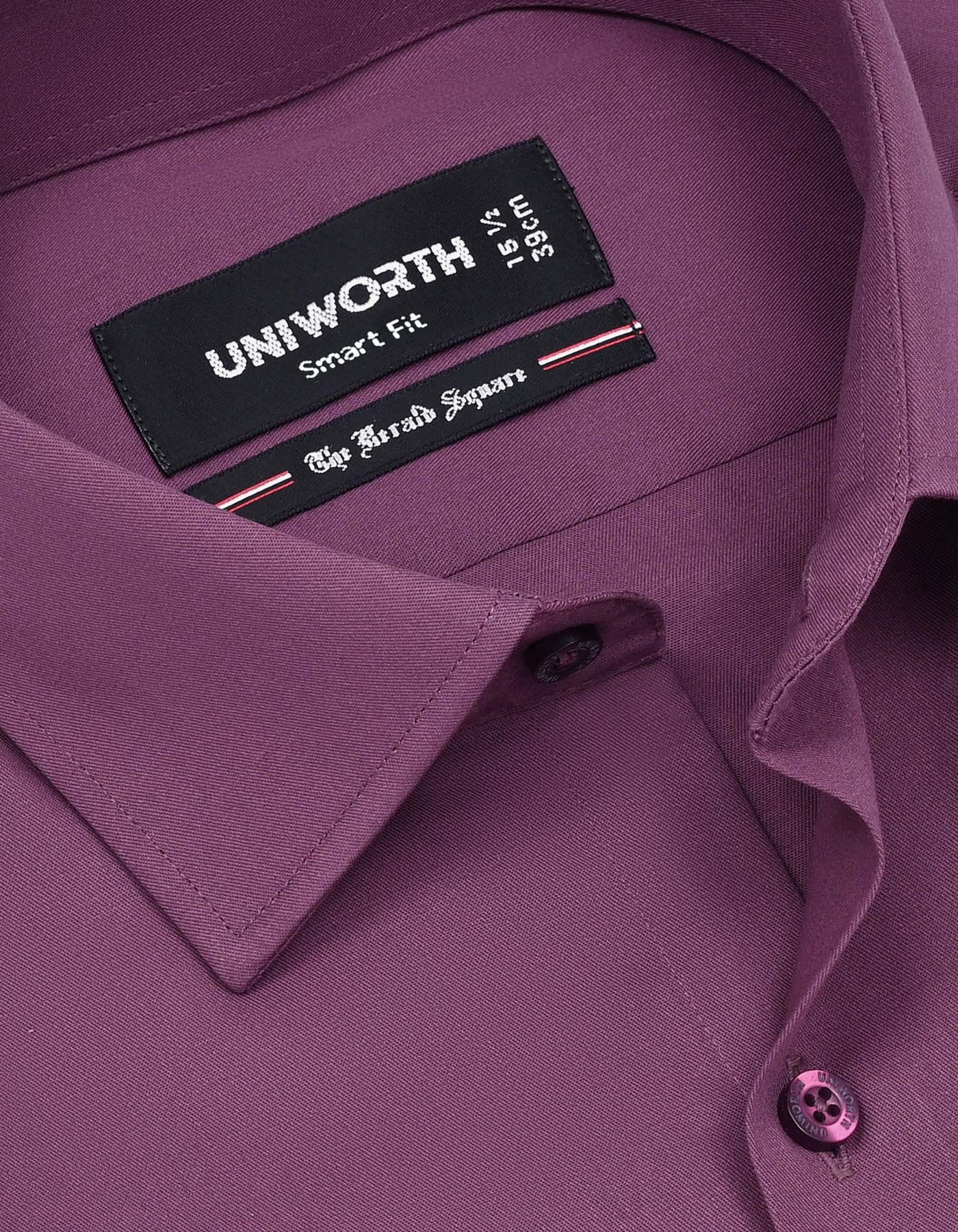Plain Plum Smart Fit Shirt FS1622SF-15