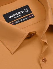 Plain Rust Smart Fit Shirt FS1631SF-15