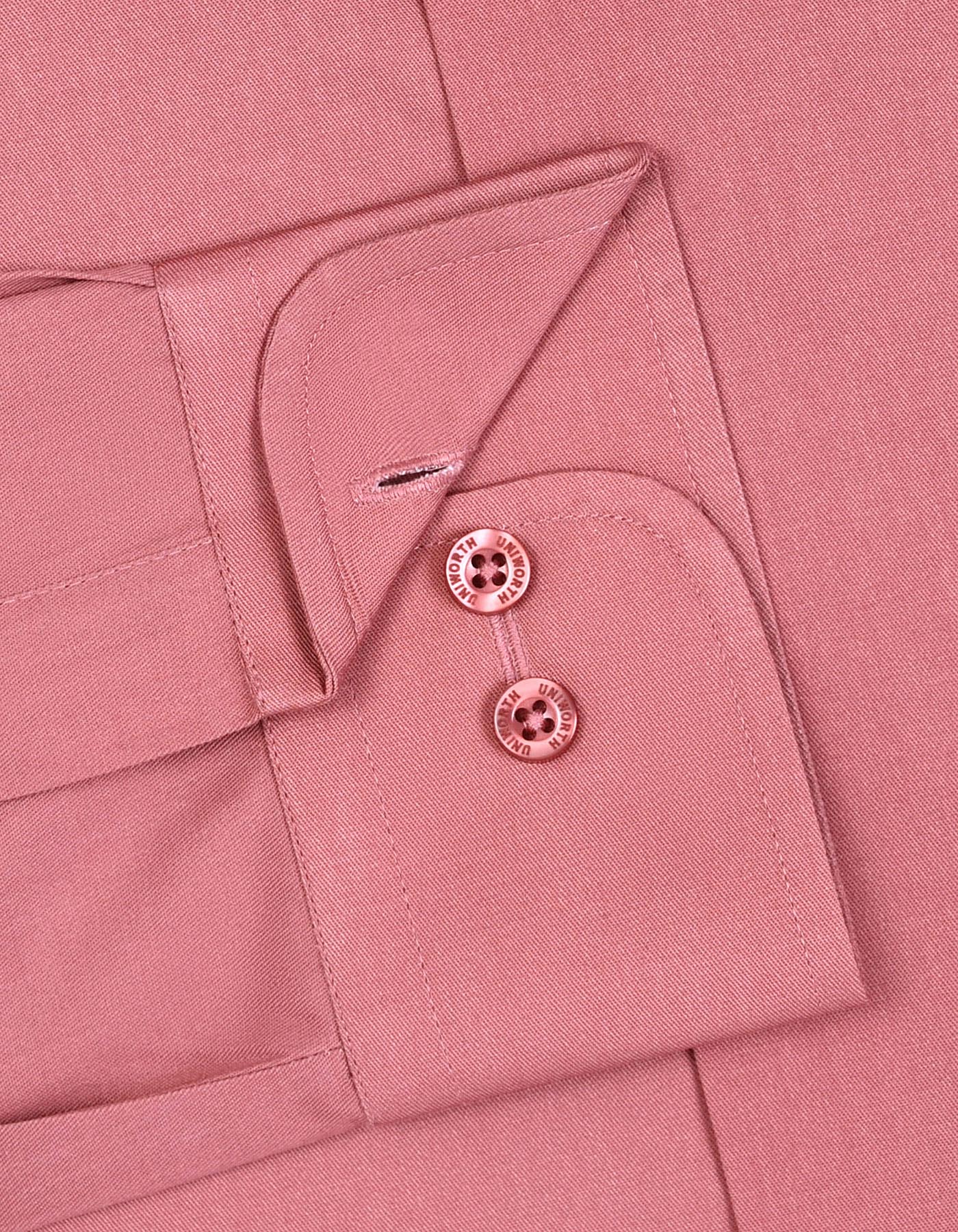 Plain T Pink Tailored Smart Fit Shirt FS1634-3SF-15.5