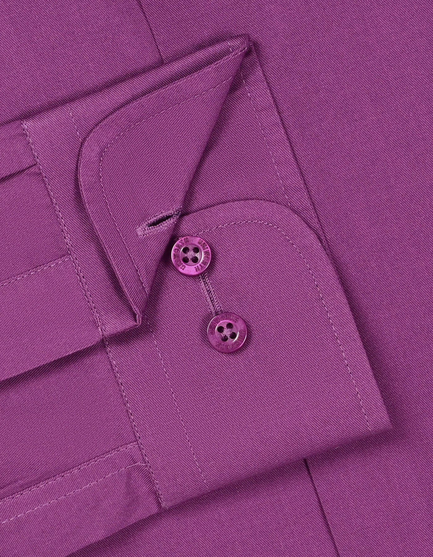 Plain Purple Tailored Smart Fit Shirt FS1635SF-15.5