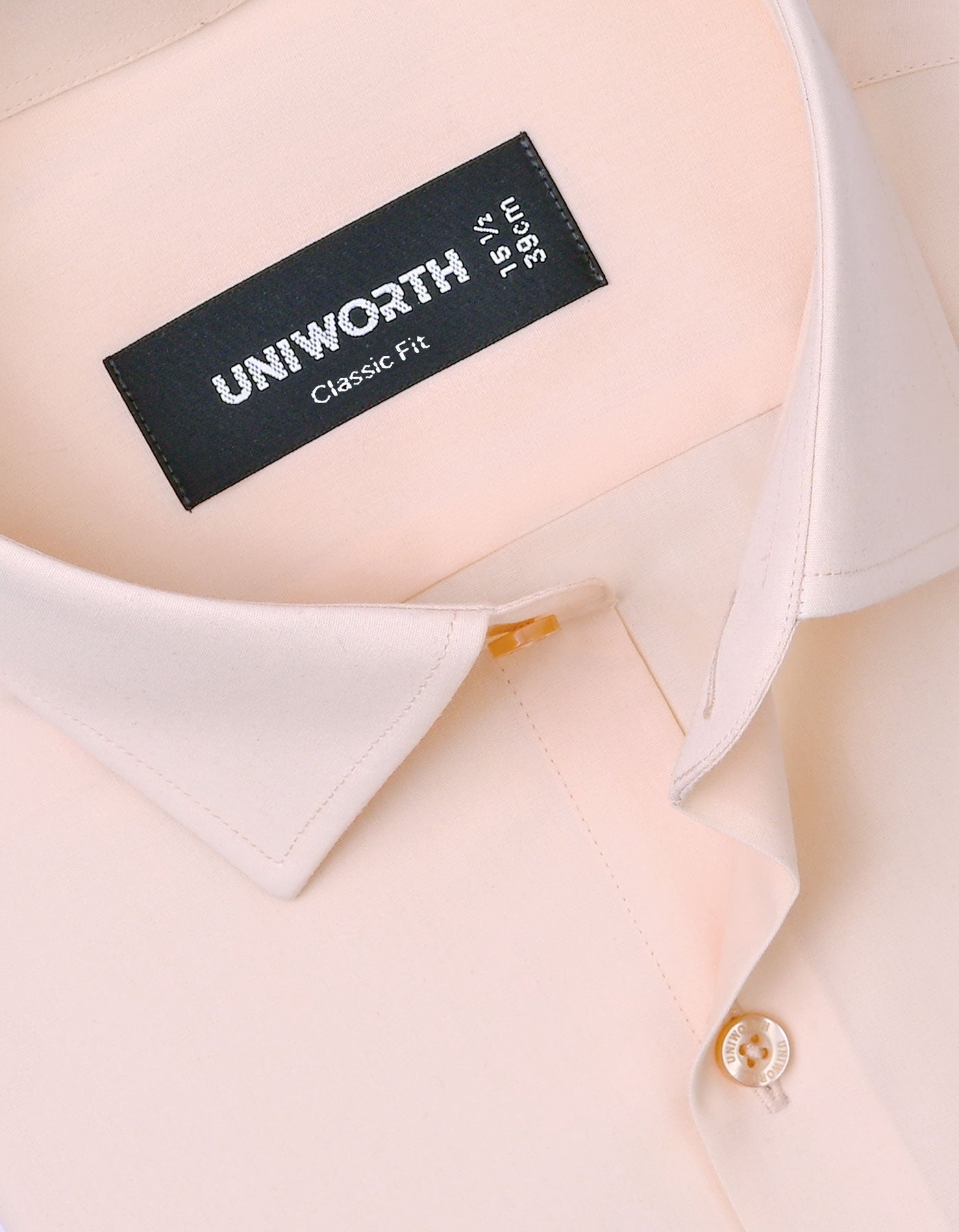 Plain Peach Classic Fit Shirt FS1637RF-15