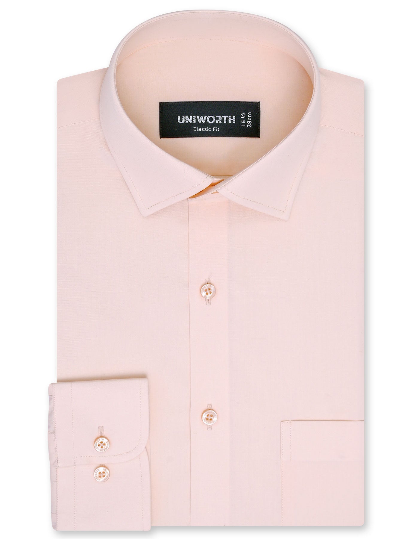 Plain Peach Classic Fit Shirt FS1637RF-14.5