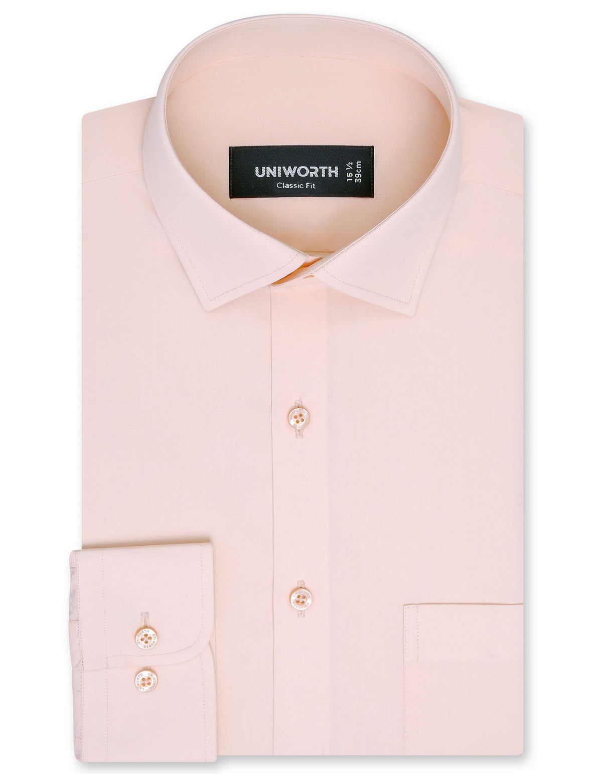 Plain Peach Classic Fit Shirt FS1637RF-14.5