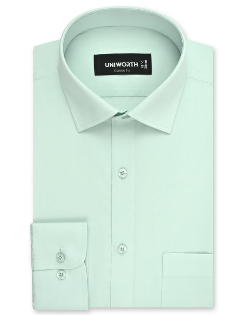 Mint Plain Classic Fit Shirt