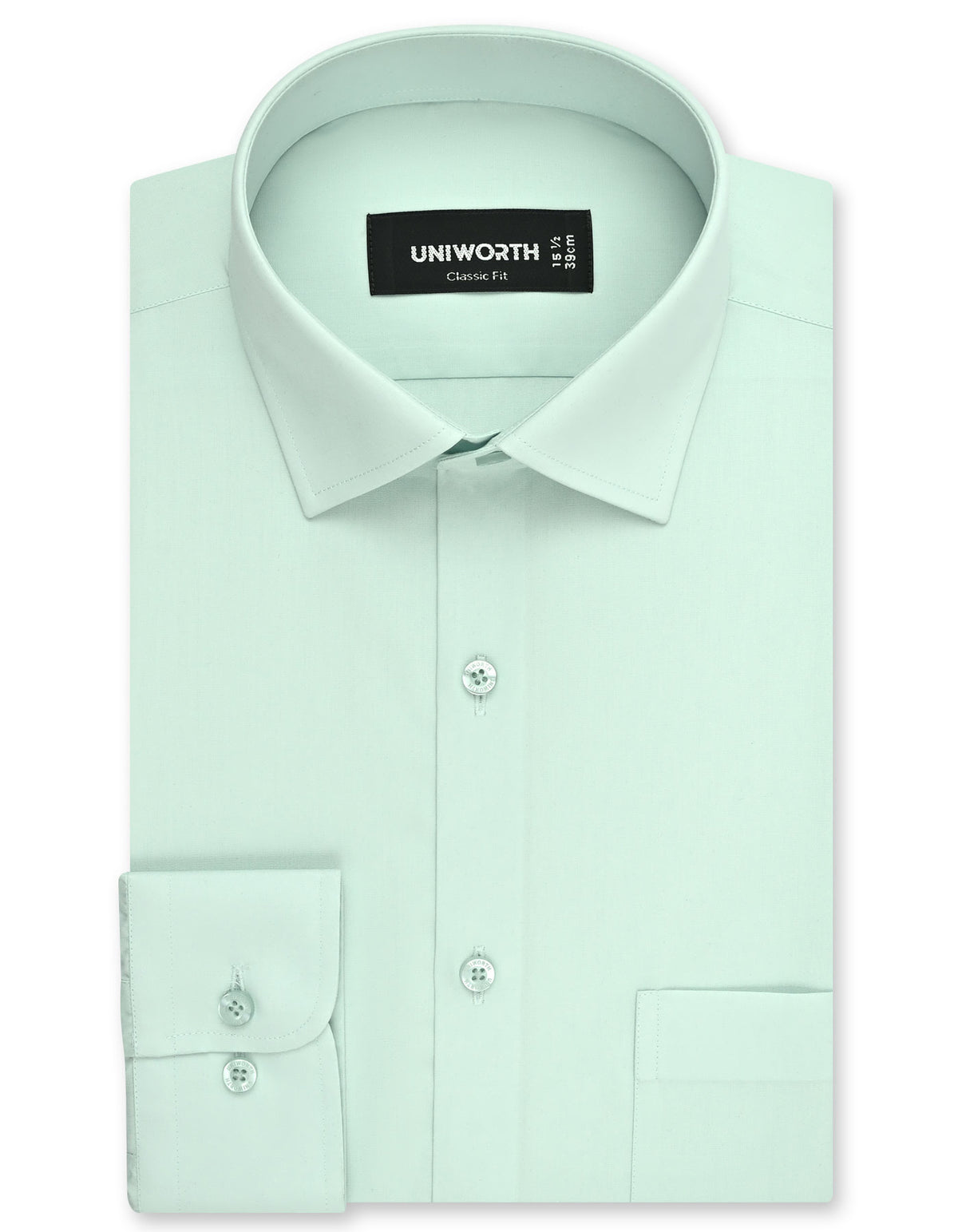 Plain Mint Classic Fit Shirt FS1639RF-14.5